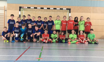 D-Mädels: Futsal-Test gegen die Jungs aus dem Kahlgrund