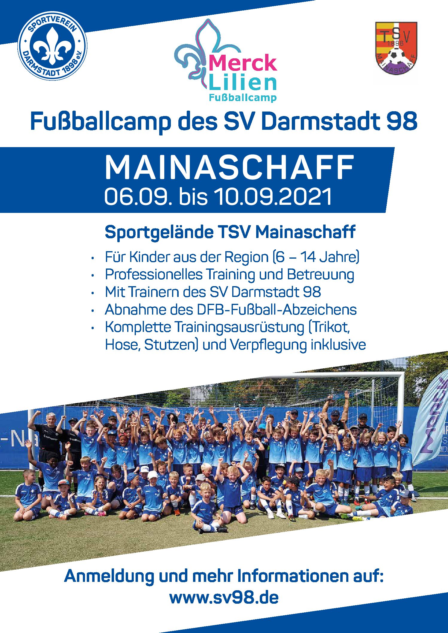 *** Fußball Camp von Darmstadt 98 ***