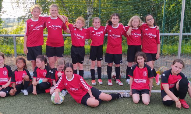 Neue D-Juniorinnen: Erstes Freundschaftsspiel gegen Kickers Aschaffenburg