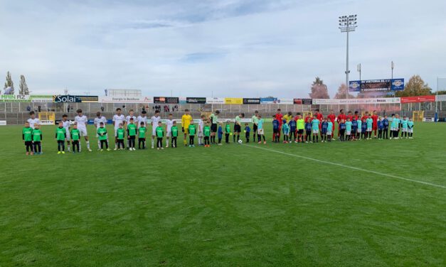 TSV Mainaschaff stellt Einlaufkinder beim U15-Spiel der Viktoria Aschaffenburg gegen den FC Bayern München – Campus Team